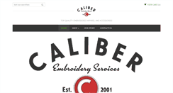 Desktop Screenshot of caliberembroidery.com