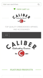 Mobile Screenshot of caliberembroidery.com